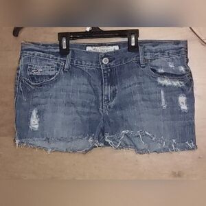 Hollister Distressed Jean Shorts
